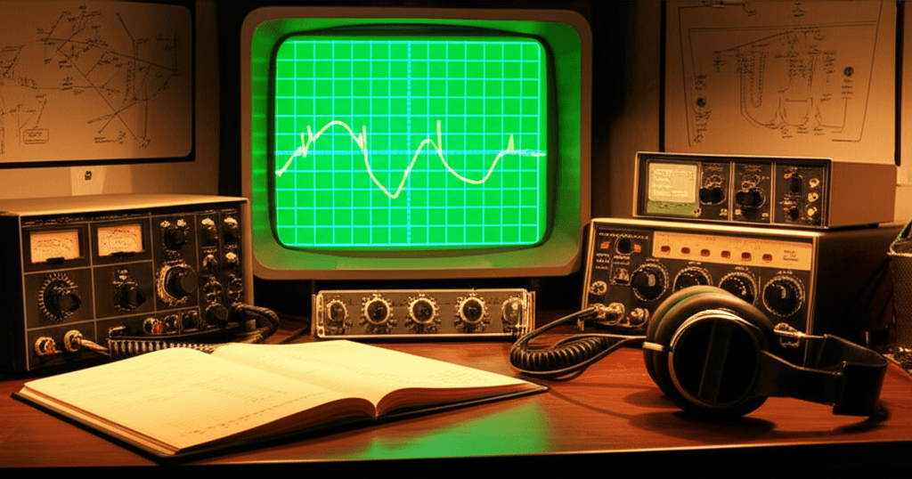 Amateur radio room