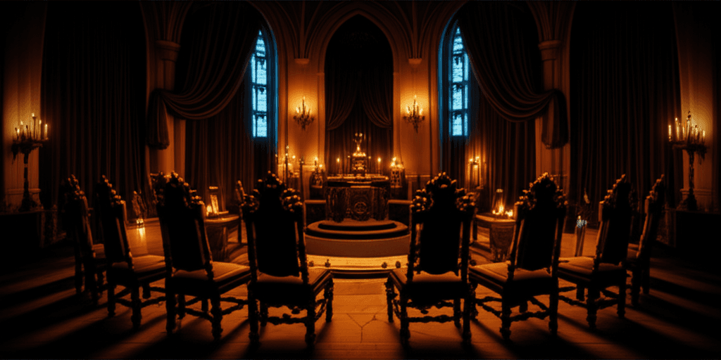Secret society meeting room