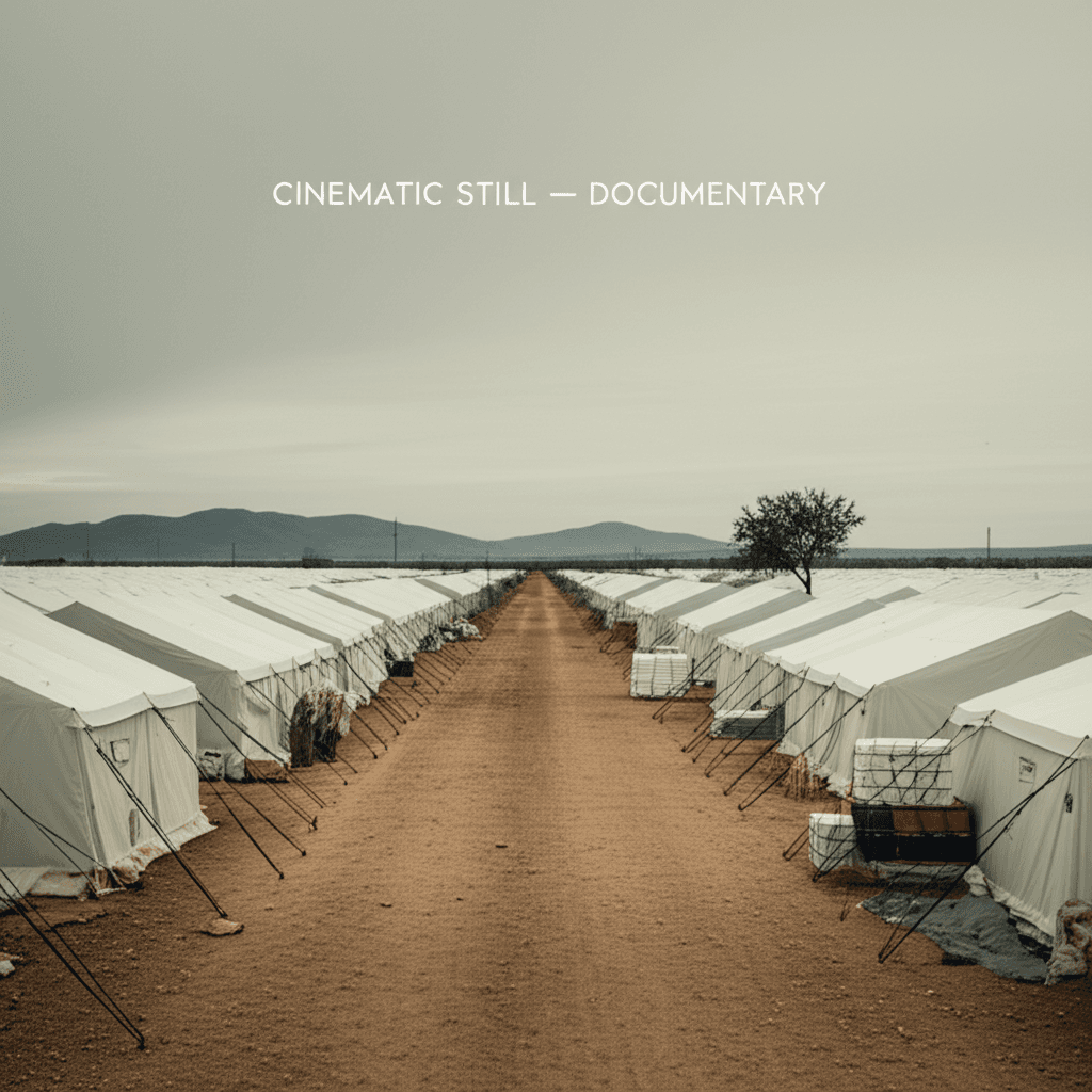 Refugee camp overview