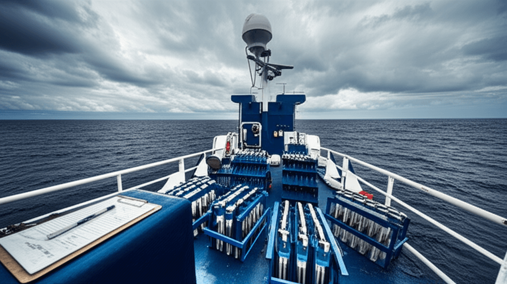 Ocean research vessel