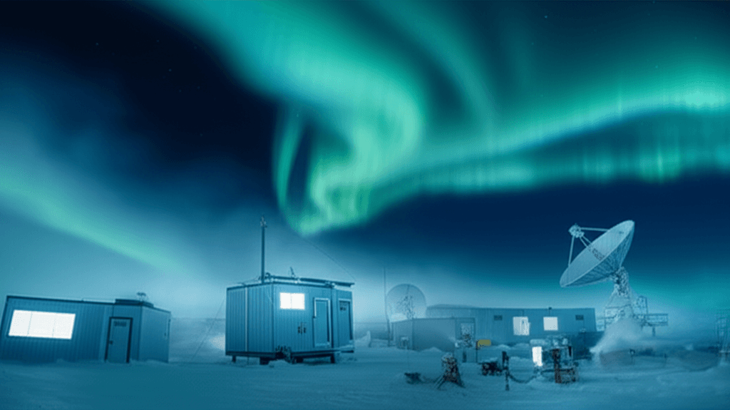 Arctic research station