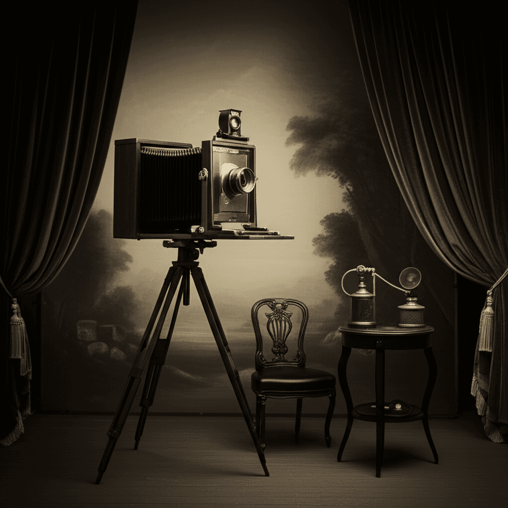 Victorian photograph studio