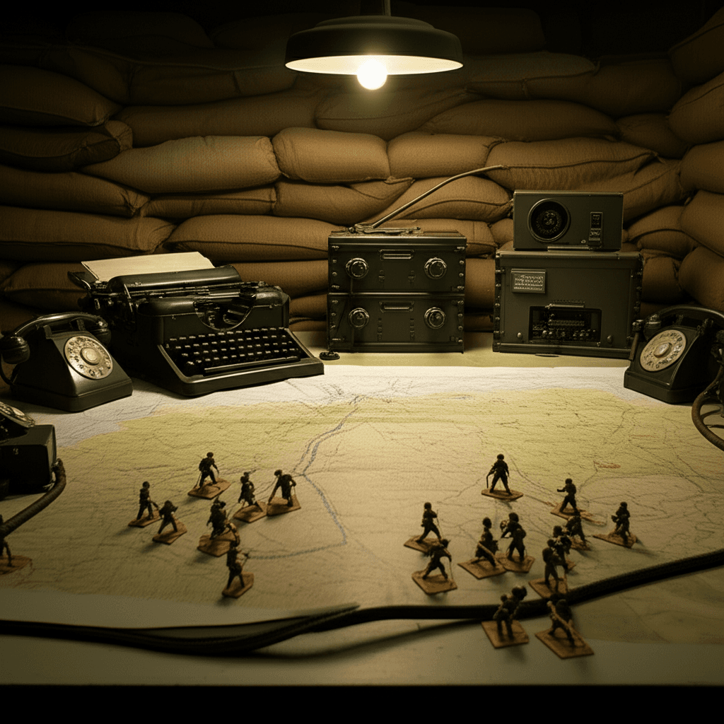 WWII bunker command center
