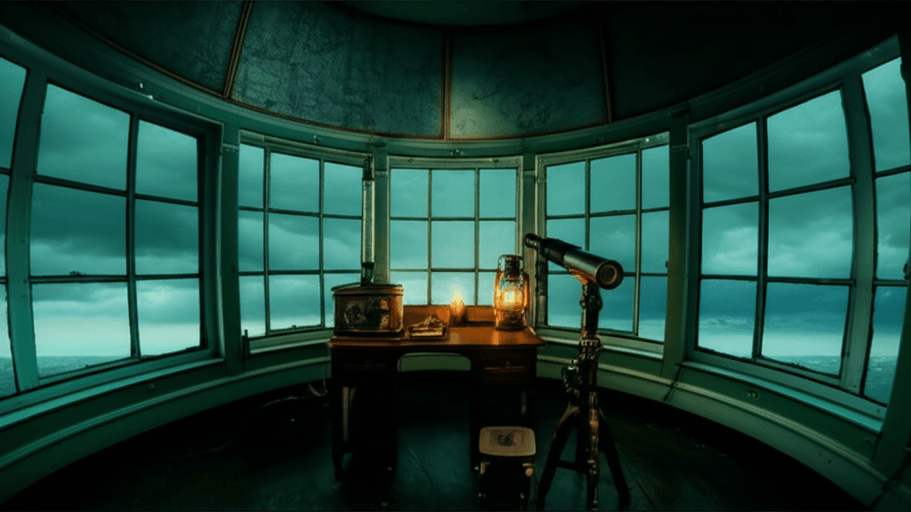 Lighthouse keeper room