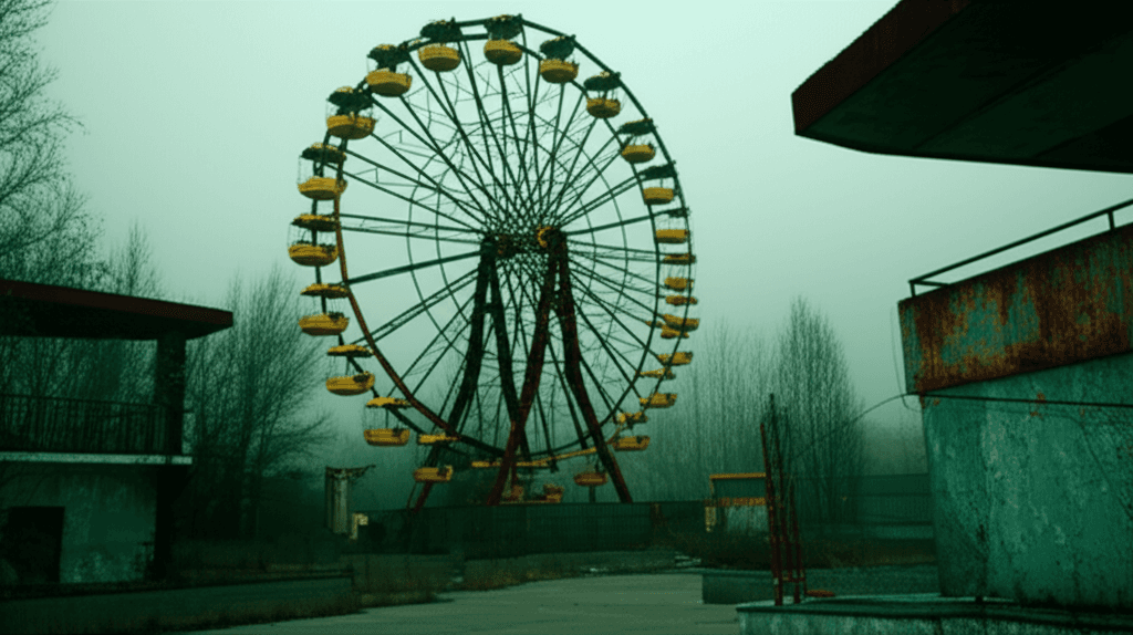Abandoned amusement park