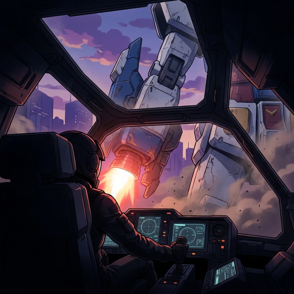 Mecha Anime style preview