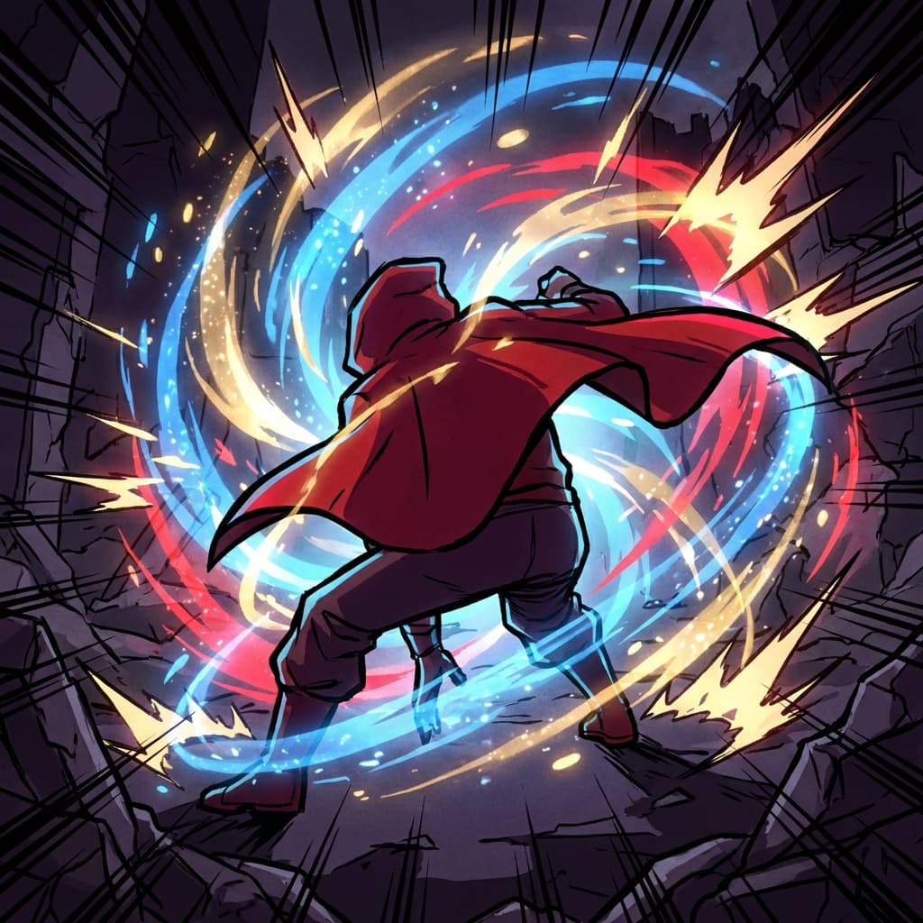 Supernatural Action style preview