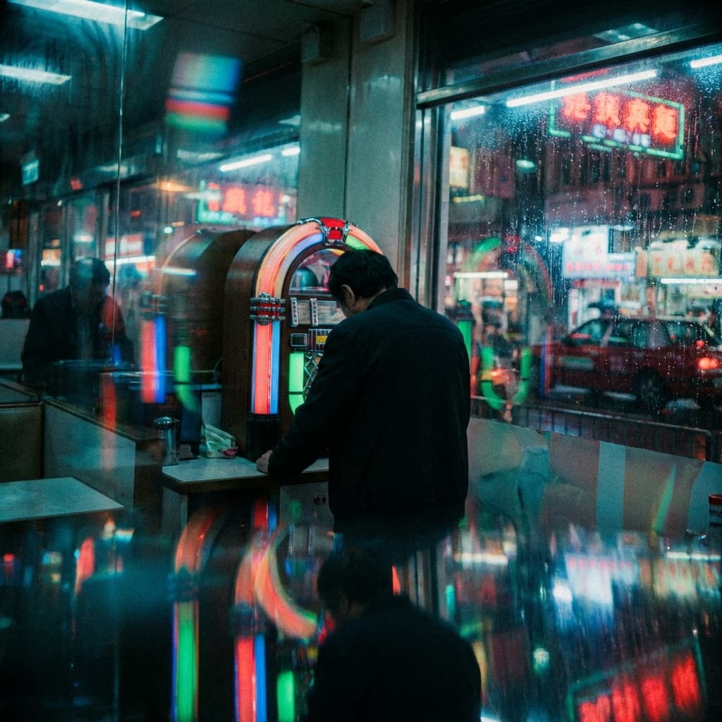 Wide-Angle Midnight Neon style preview