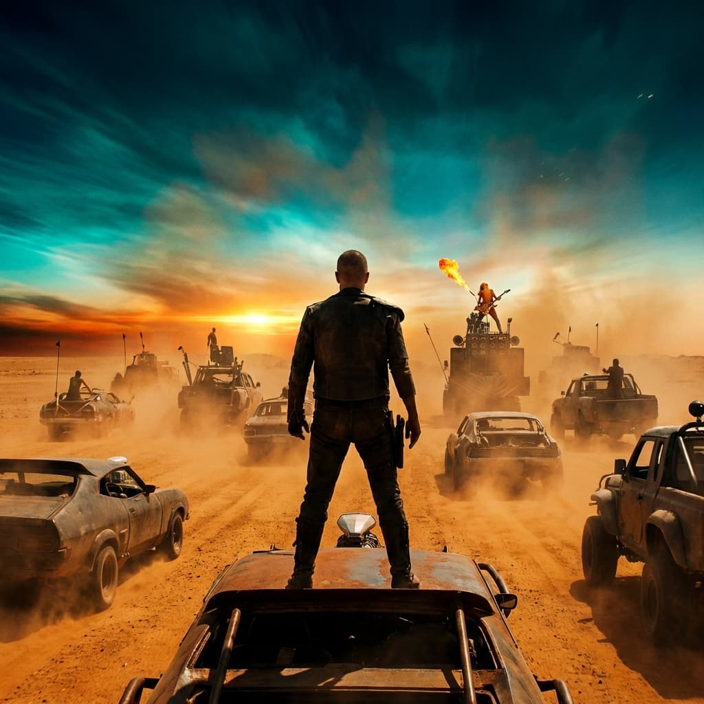 Desert Convoy Chase style preview