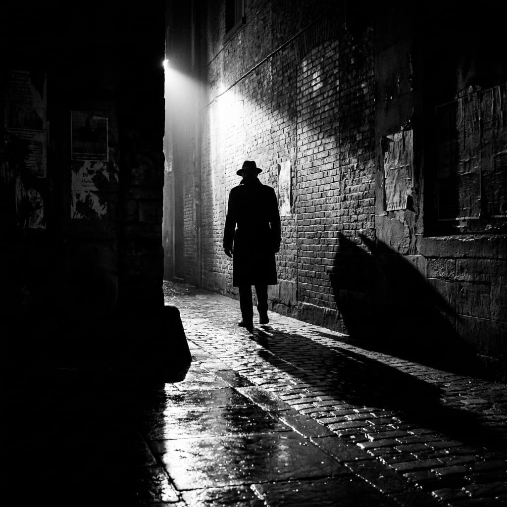 High Contrast B&W style preview