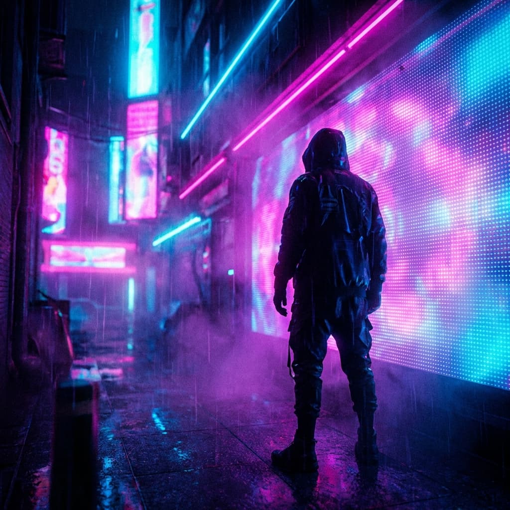 Neon Cyberpunk style preview