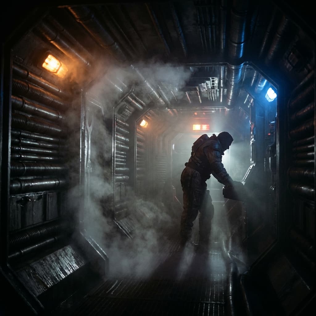 Biomechanical Space Horror still preview: Sci-fi horror
