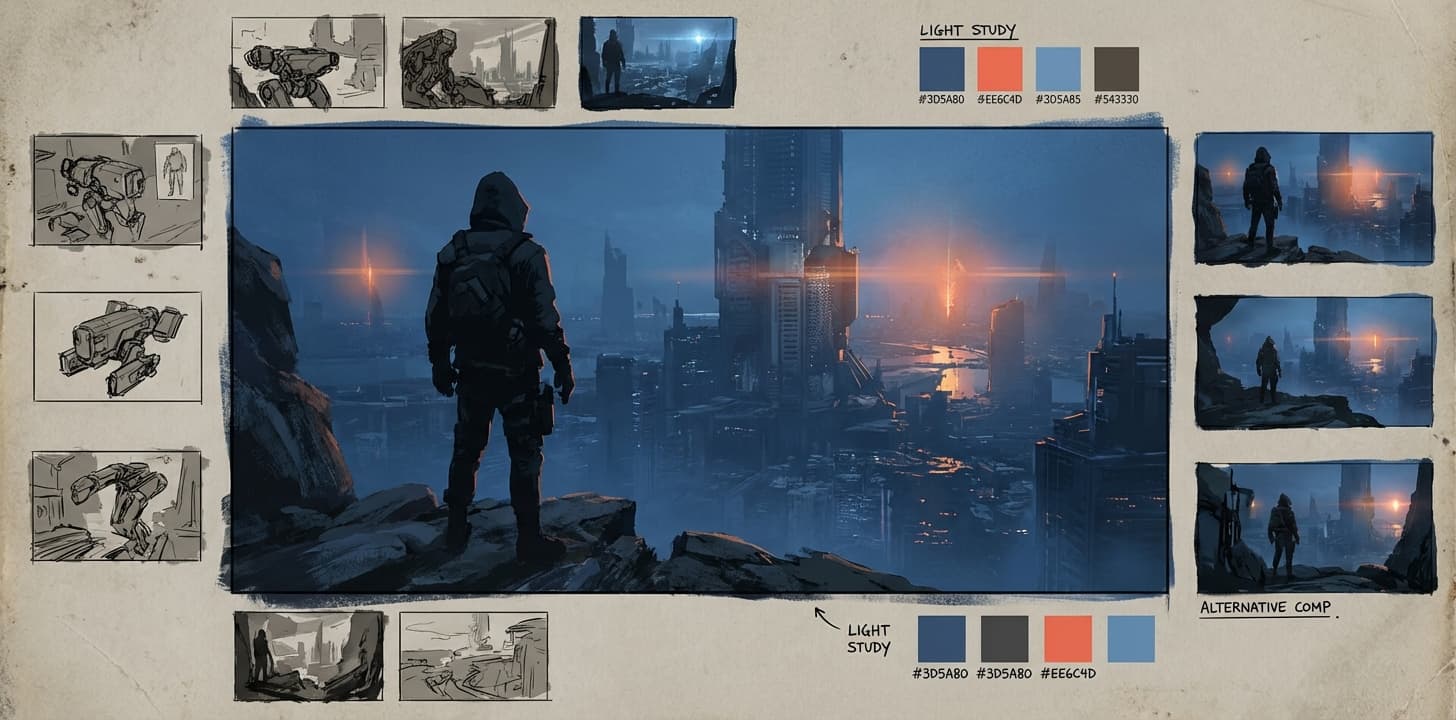 Concept Art style preview