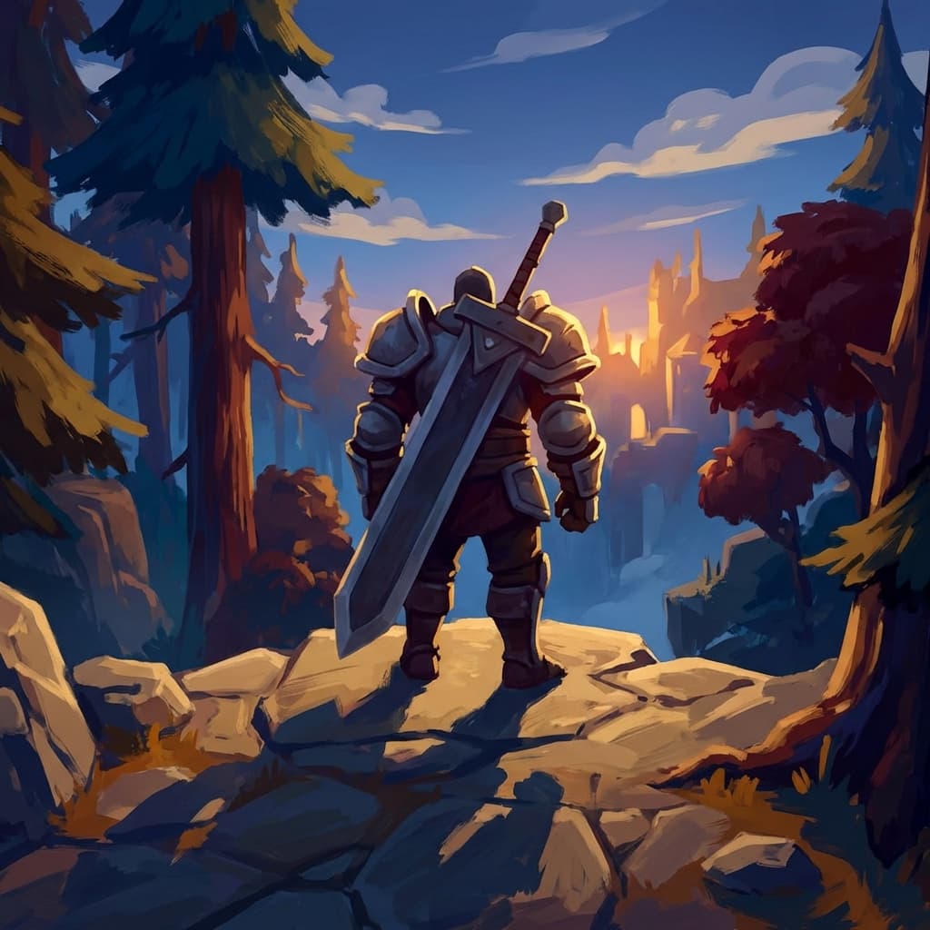 Hand-Painted Style style preview