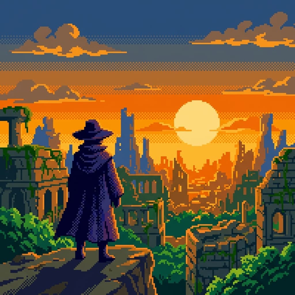16-bit Pixel Art style preview