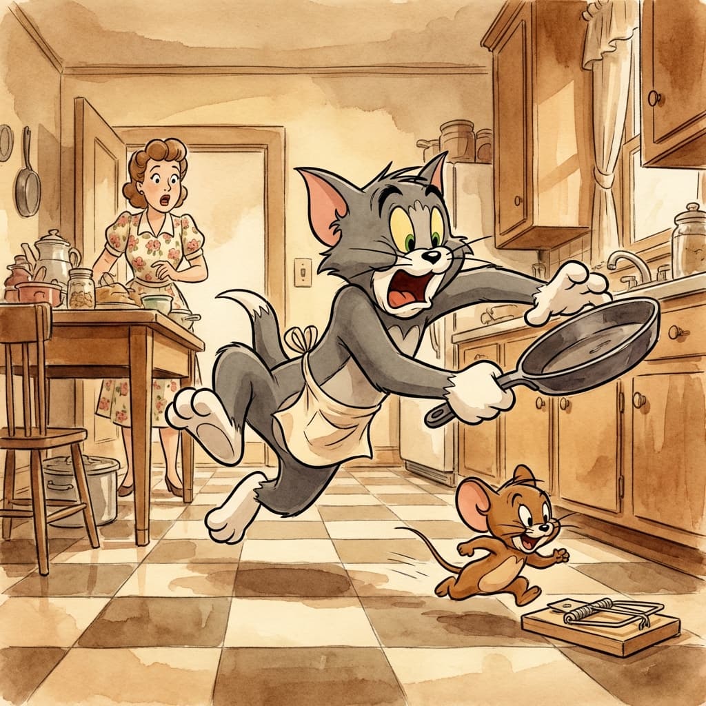 Cat & Mouse Chase still preview: Eternal pursuit comedy