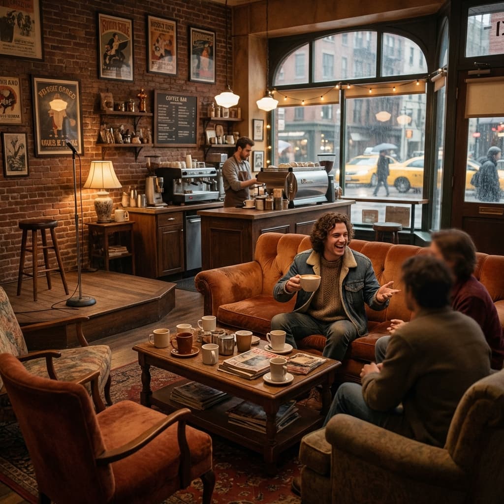 Coffee Shop Hangout scene preview