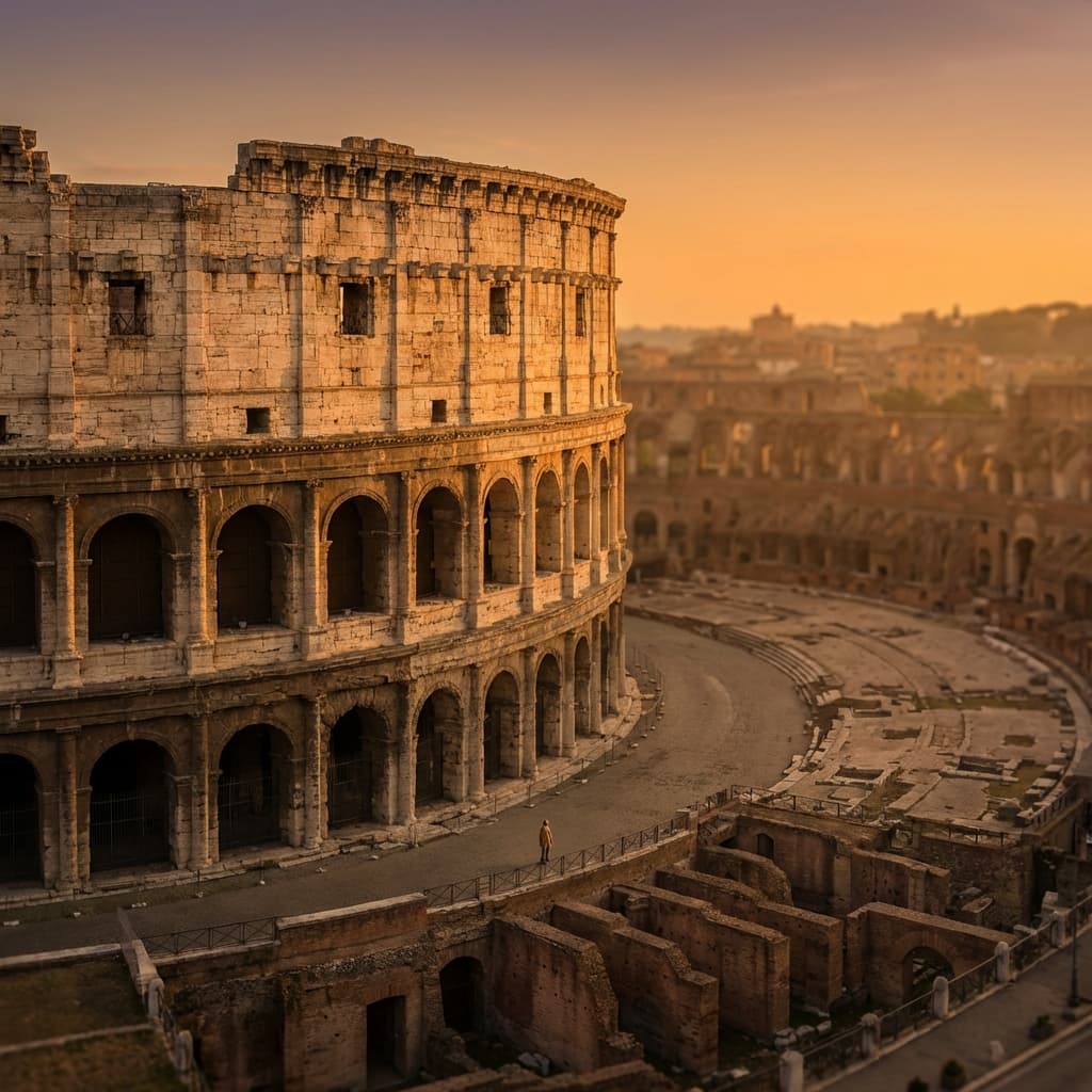 Roman Colosseum scene preview