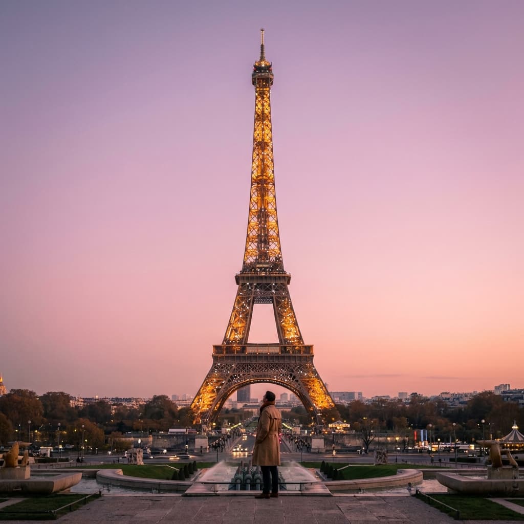 Eiffel Tower Paris scene preview