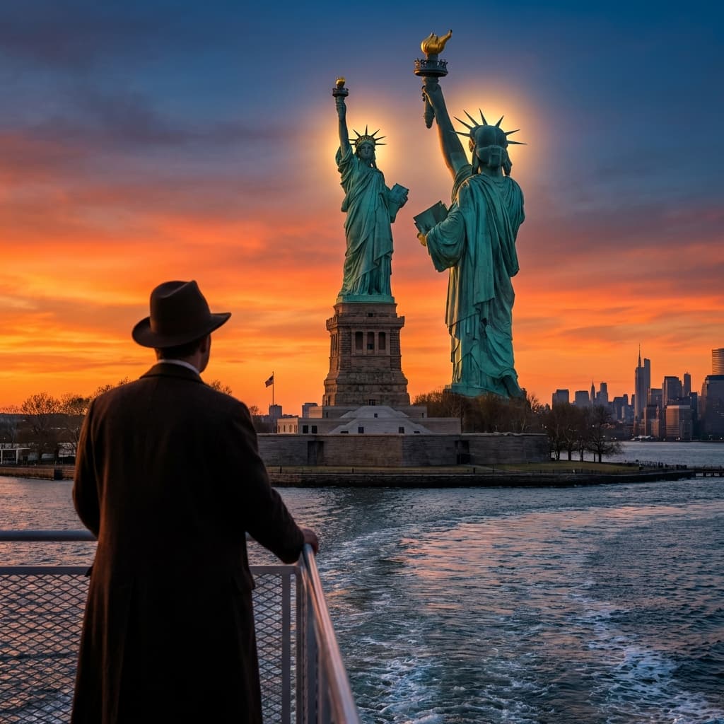 Statue of Liberty still preview: Freedom's beacon