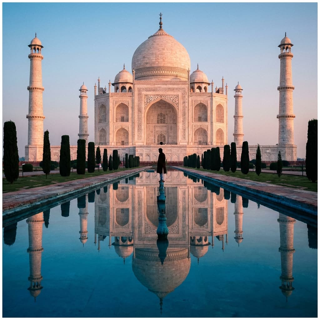Taj Mahal Dawn scene preview