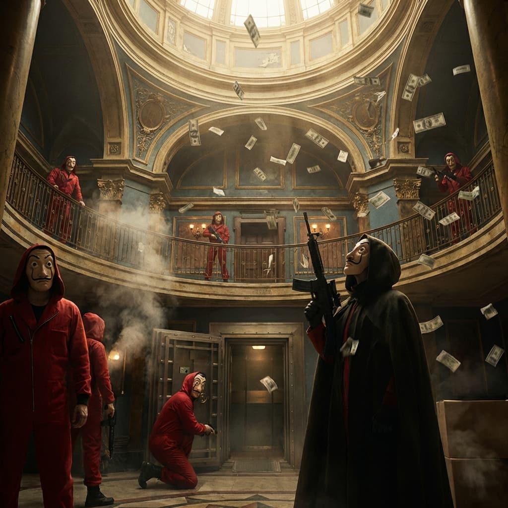 Masked Heist Crew scene preview
