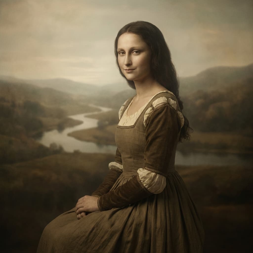 Mona Lisa still preview: Da Vinci, enigmatic smile