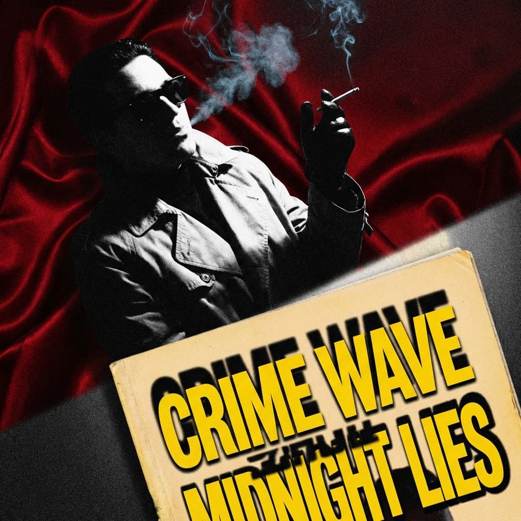 Retro Crime Poster still preview: Neo-noir aesthetic