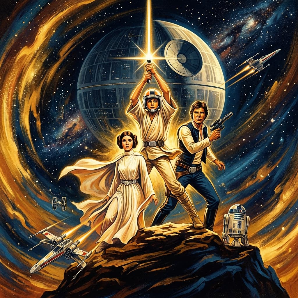 Space Opera Poster still preview: Epic galactic adventure