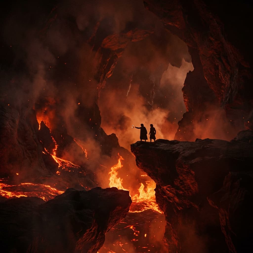 Volcano Ring Finale scene preview