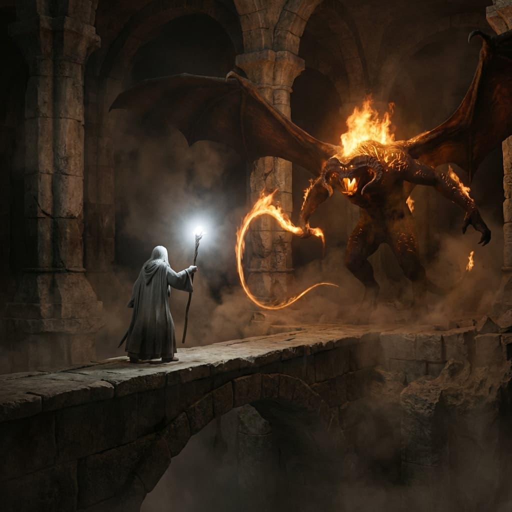 Wizard vs Demon Bridge scene preview