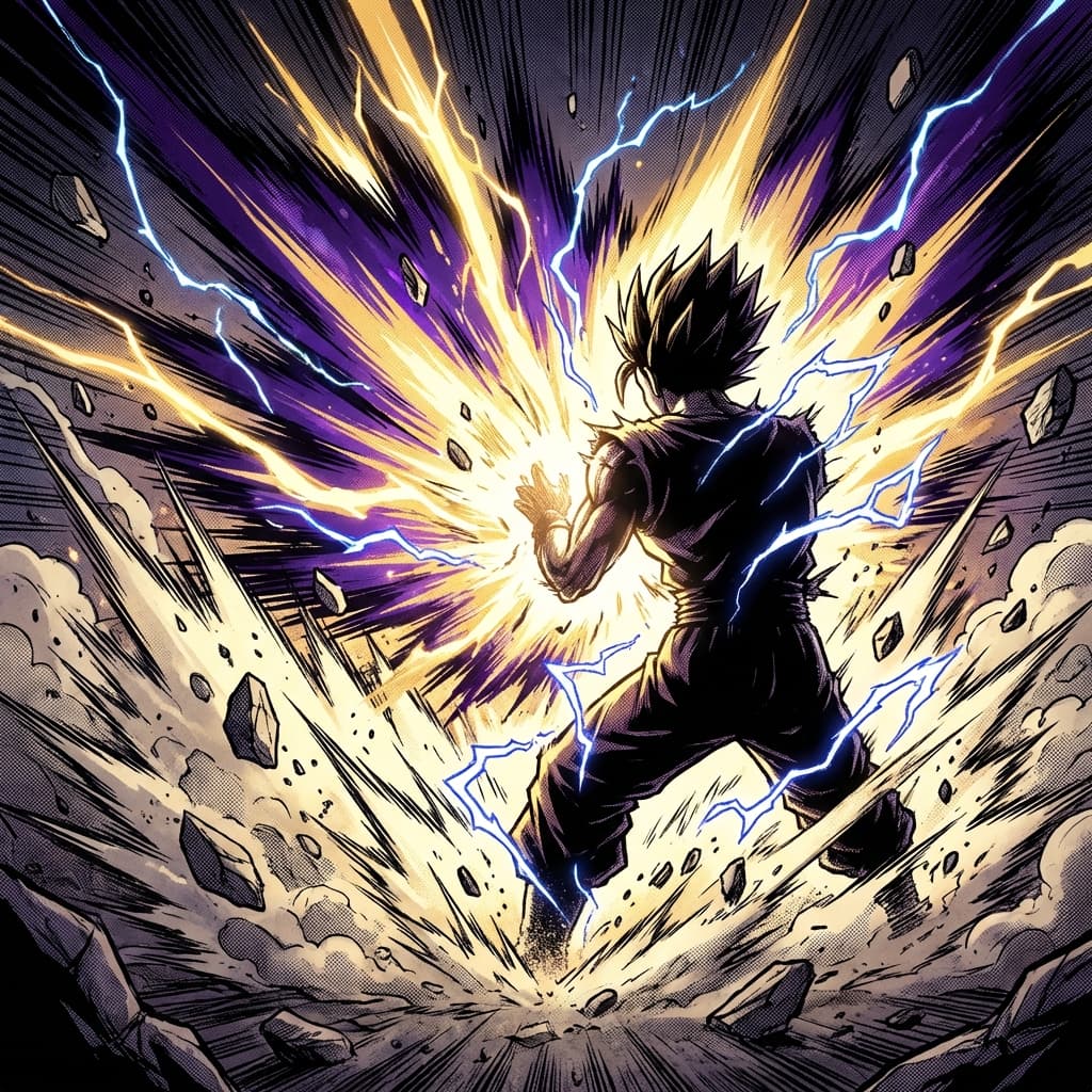 Battle Manga style preview