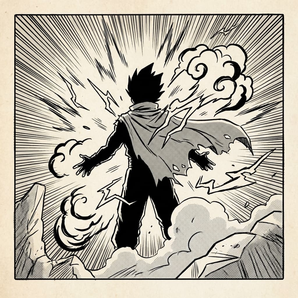 Shonen Manga style preview