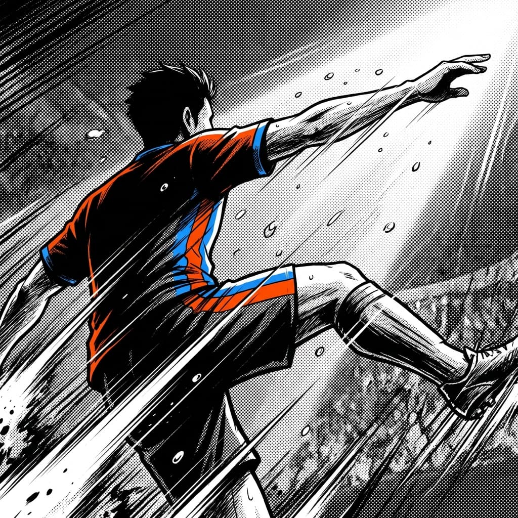 Sports Manga style preview