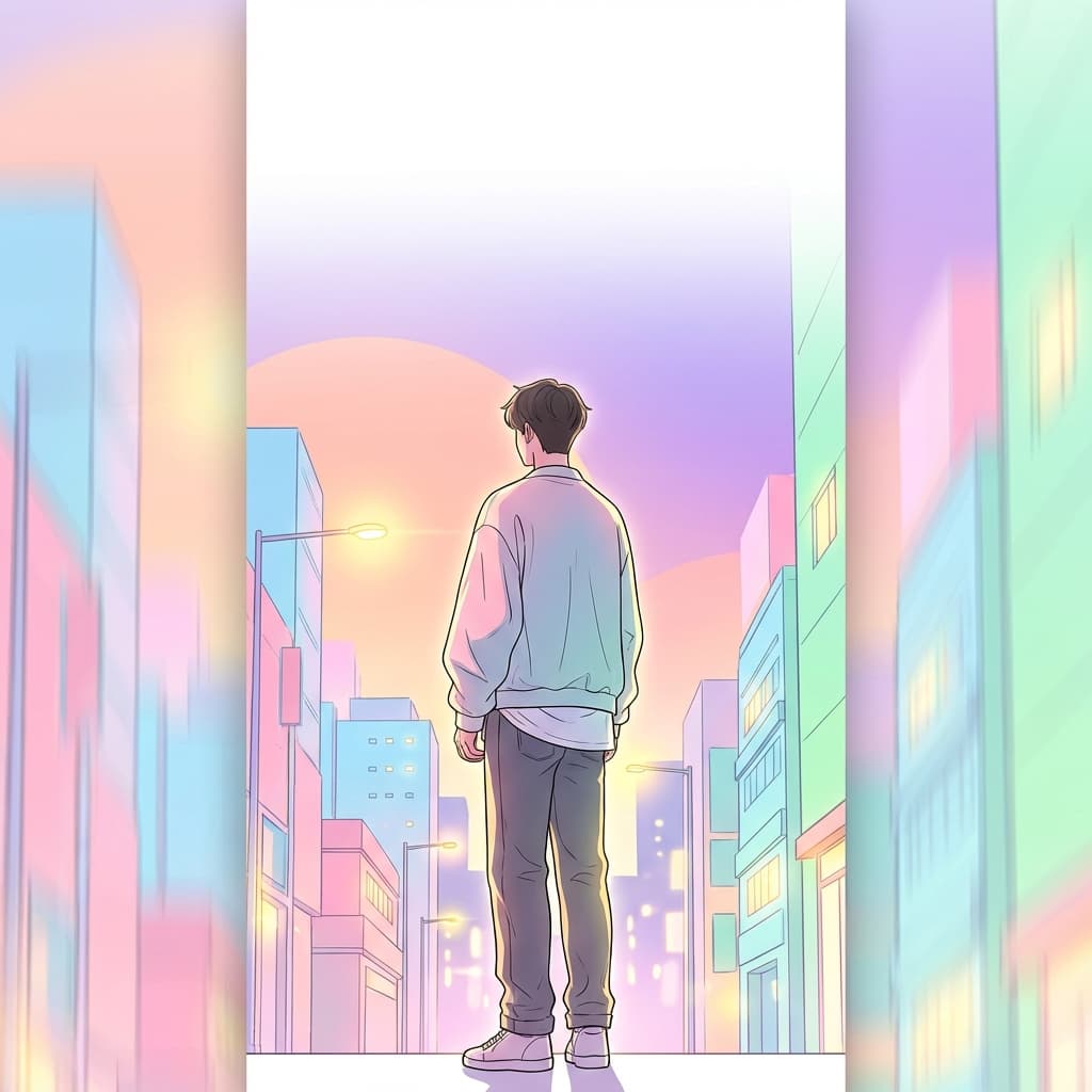 Korean Webtoon style preview