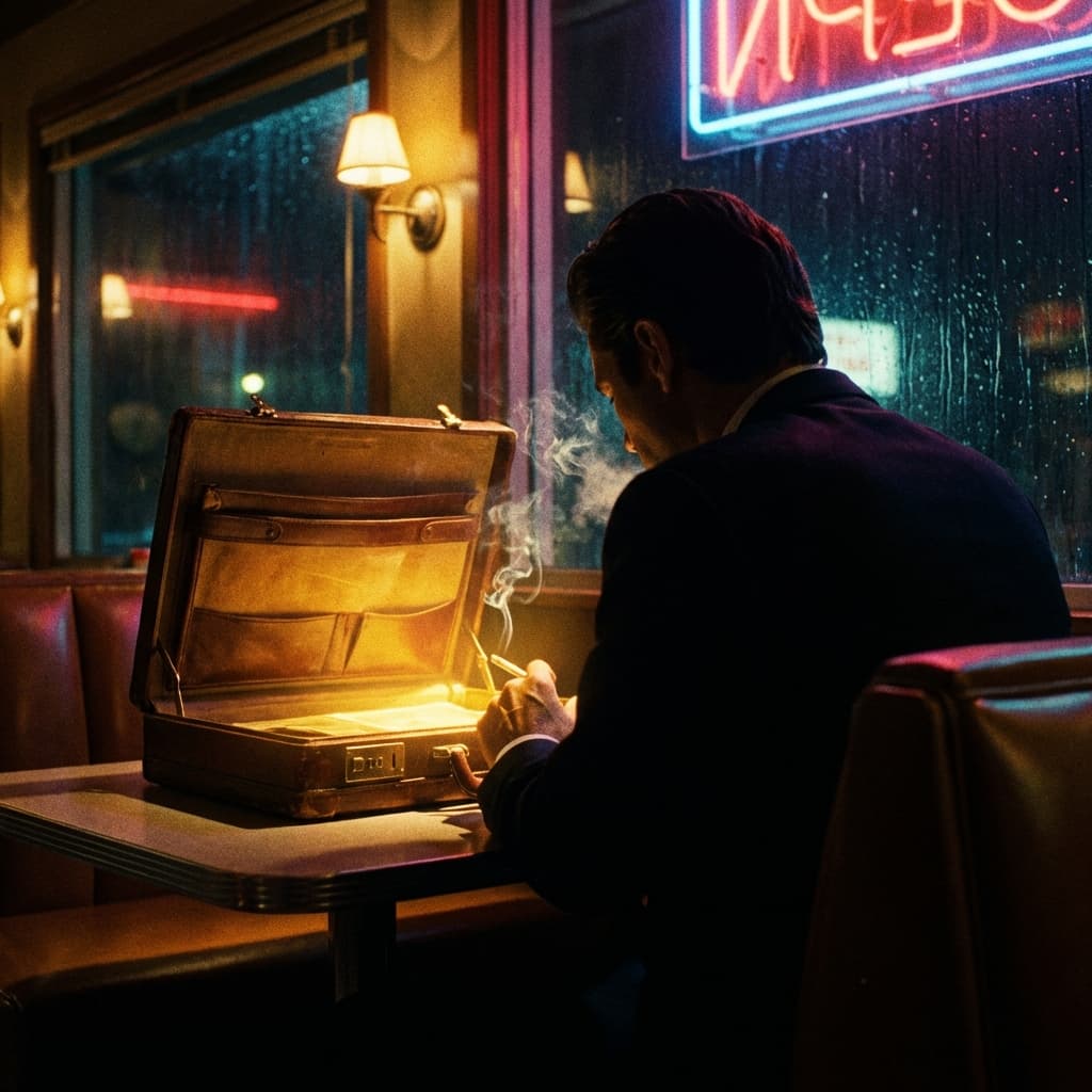 Diner Crime Anthology style preview