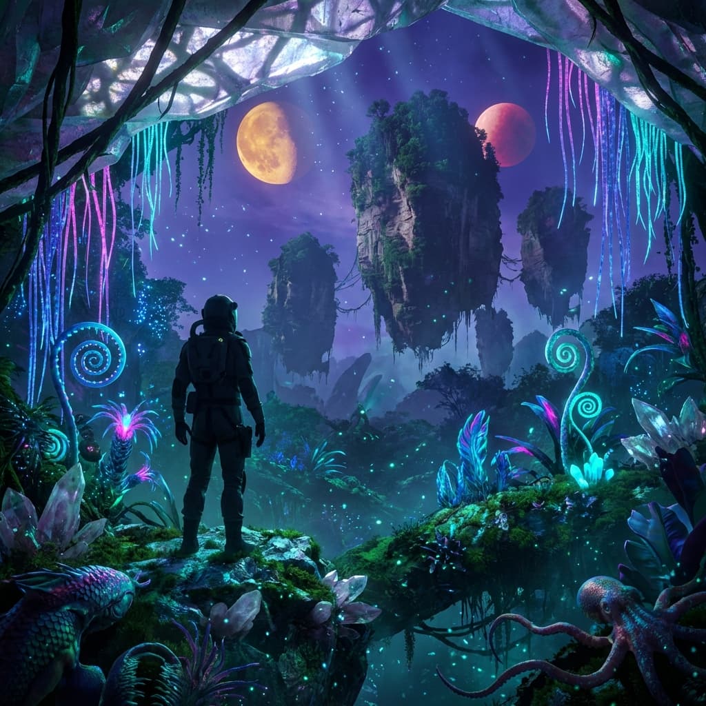 Alien Planet style preview