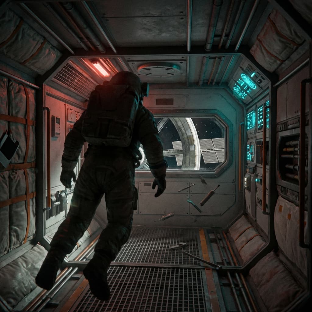 Hard Science Fiction style preview