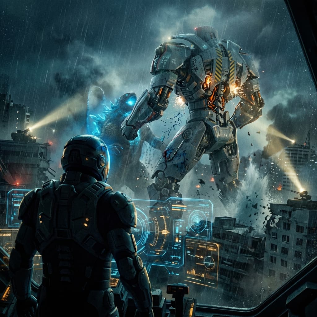 Mecha Science Fiction style preview