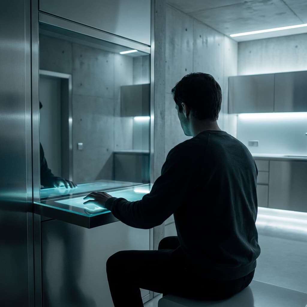 Near-Future Tech Dystopia style preview