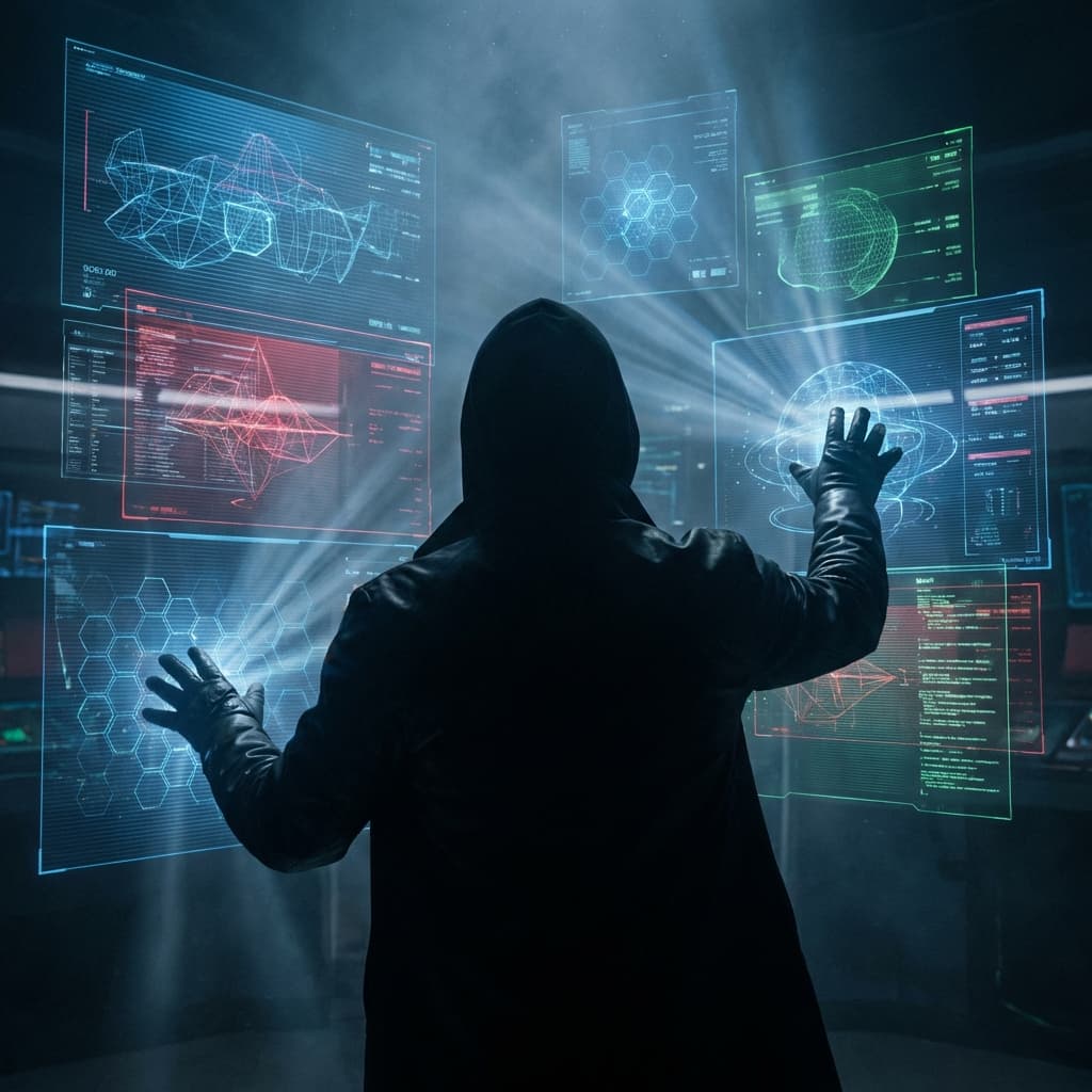 Hologram Interface style preview