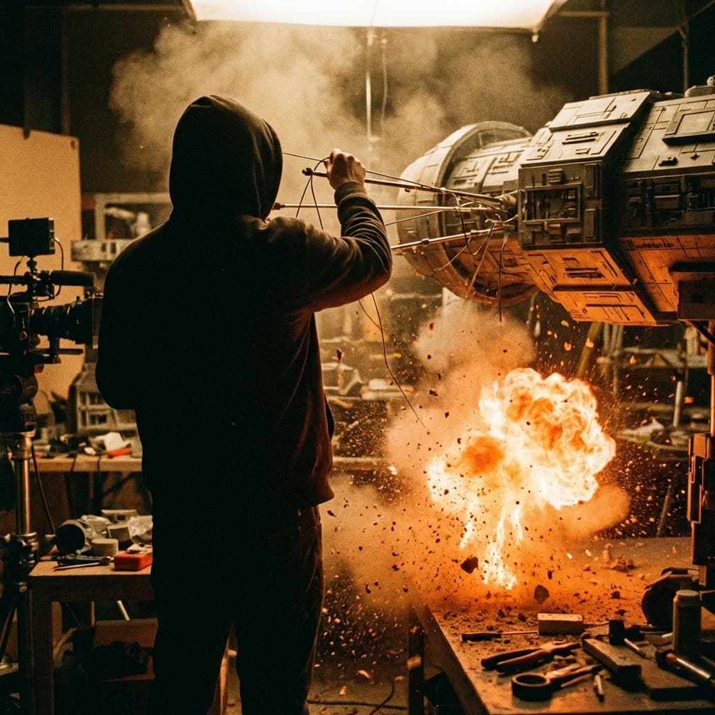 Practical Effects still preview: Real explosions, miniatures