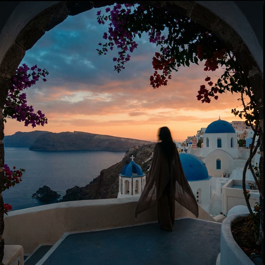 Santorini, Greece style preview